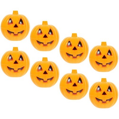  8pcs Halloween Kürbislagerbox Kürbis Candy Box Package Behälter Container Candy