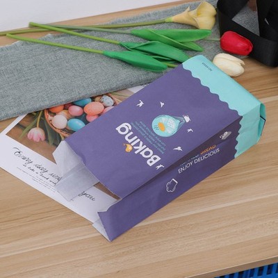  50 Pcs Brottüten Klein Papiertüten Für Kraftfensterbeutel Brotverpackung