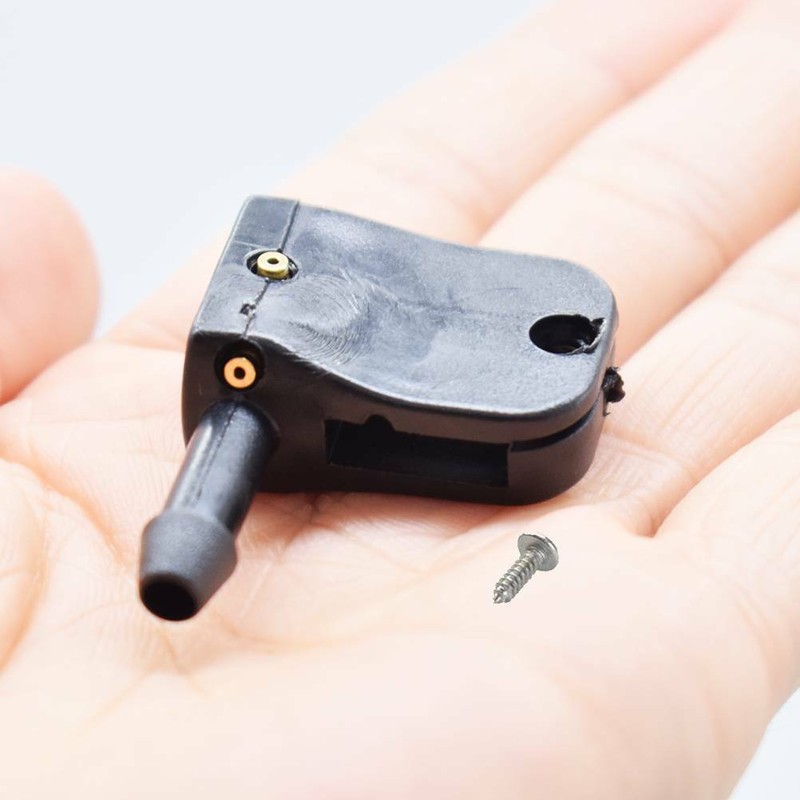 Universal Front Windscreen Wiper Washer Spray Jet Nozzle Mounted 9mm 12mm Arm eBay