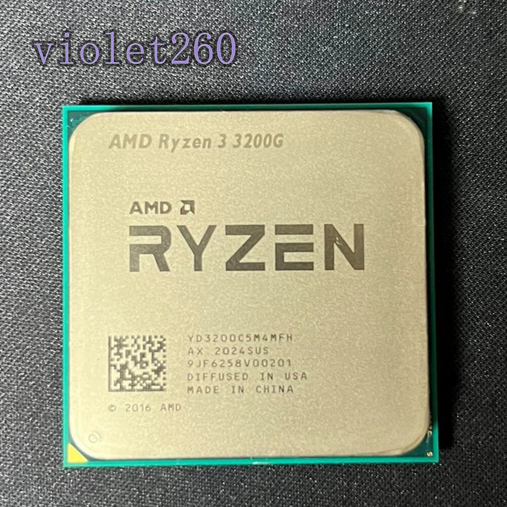 AMD Ryzen 3 3200G AM4 CPU Processor R3-3200G 3.6-4.0GHz 4