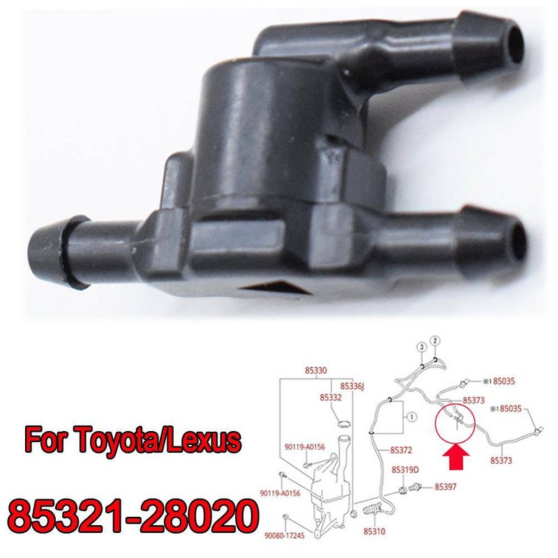 Windshield Washer Check Valve NonReturn For Toyota Camry Corolla
