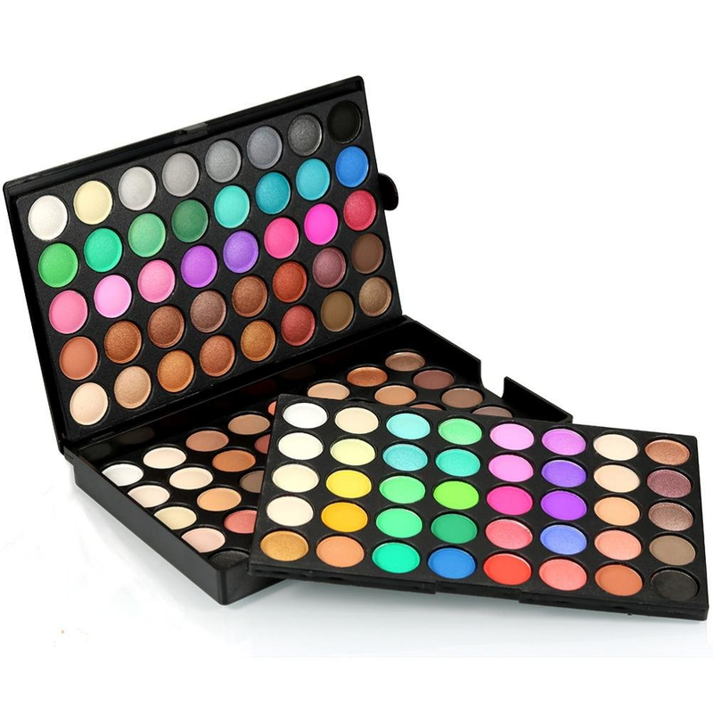 Tekdeals Popfeel 120 Matte Colors Eyeshadow Eye Shadow Palette Makeup Set Kit Pr