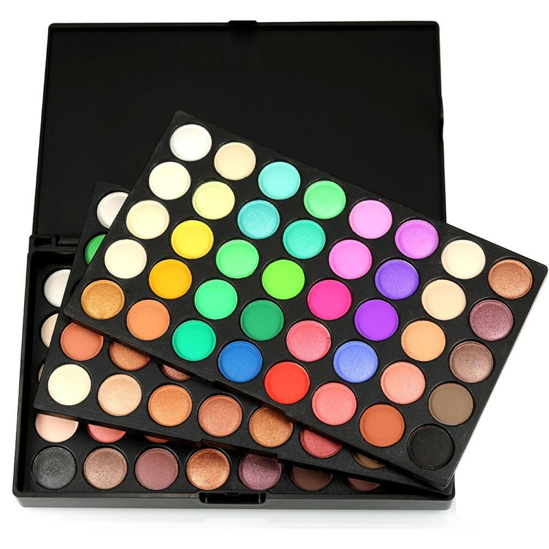 Tekdeals Popfeel 120 Matte Colors Eyeshadow Eye Shadow Palette Makeup Set Kit Pr