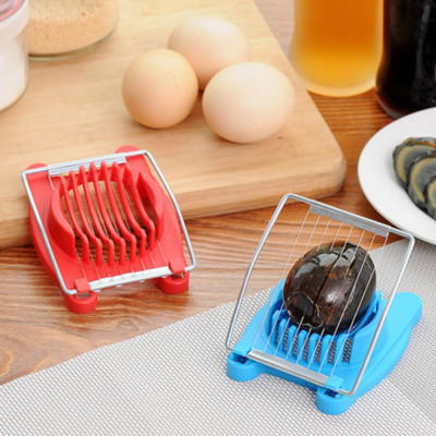 Stainless Steel Boiled Egg Slicer Cutter Mushroom Tomato Kitchen Chopper Z1B_yr