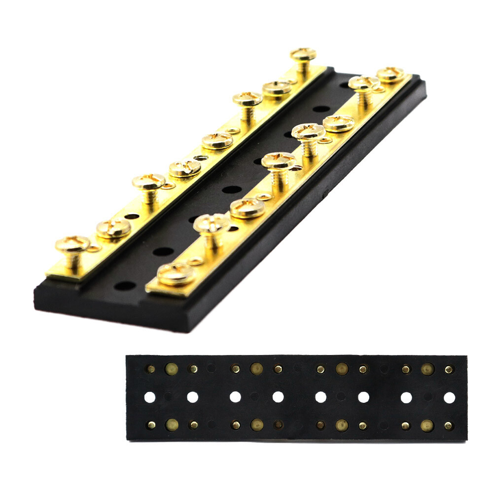 1 Pc Dc 32v Replacement Dual Bus Bar Power Distribution Block