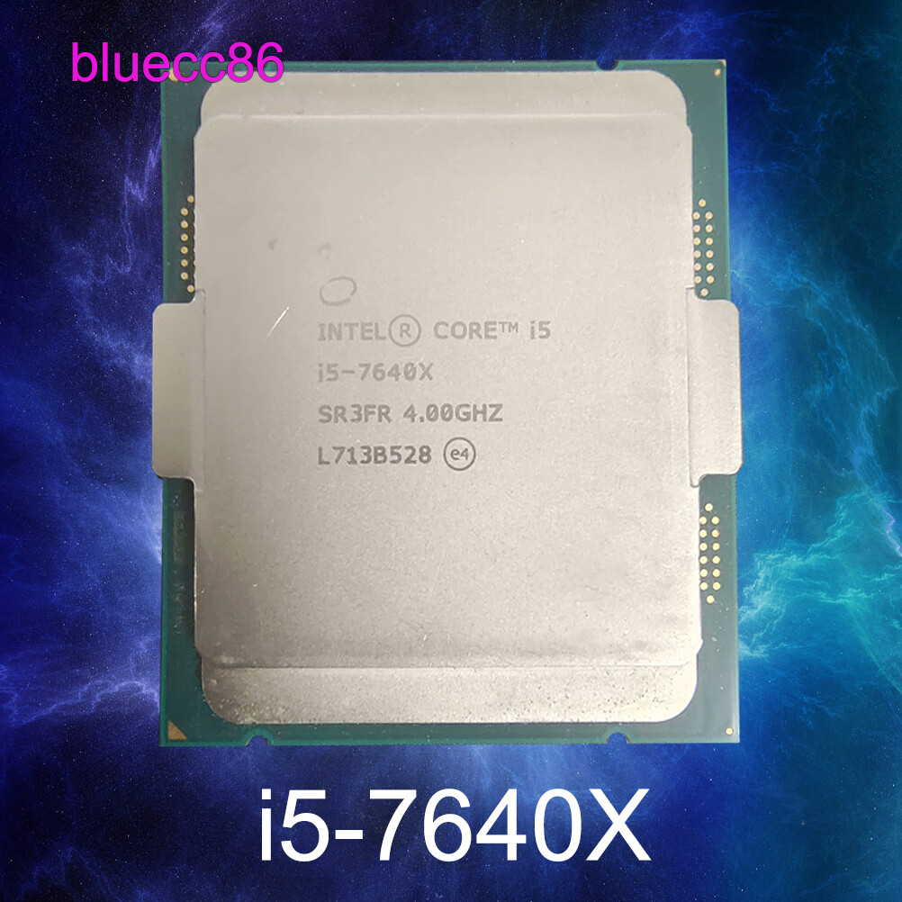 Intel Core i5-7640X LGA-2066 CPU Processor Quad-Core 4 GHz