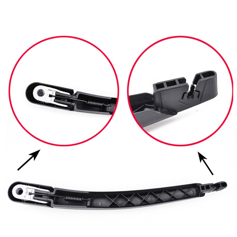 Tailgate Rear Windscreen Wiper Blade & Arm Set For Ford Fiesta MK7 2008