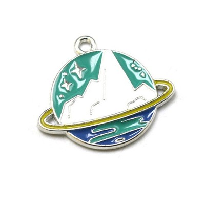  10 Stück Alloy Planet Anhänger Chic Charms DIY Schmuck Herstellung Zubehör für