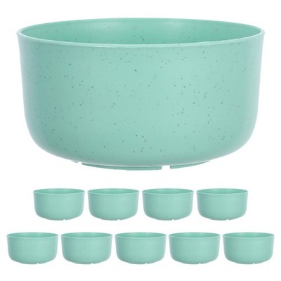 Bol en plastique réutilisable multifonctionnel, 10 pièces, pour usage
