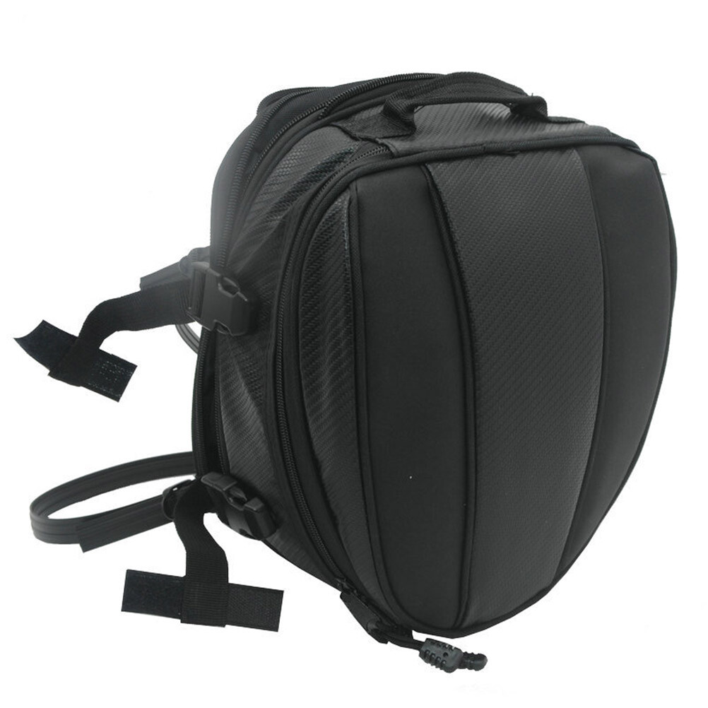 motorcycle passenger seat bag