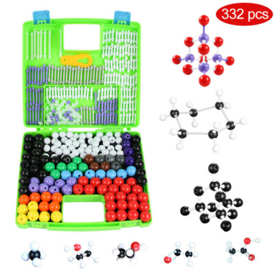 Portable Organic Molecule Structure Chemistry Atom Molecular Model Kit Set 