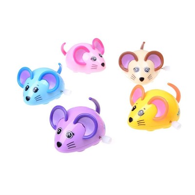 Children Chain Small Toys Baby Cartoon Mouse Animal Infant Wind Up Toys Gifts