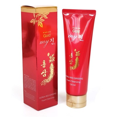 Gold My Jin Red Ginseng Cleansing Foam 130ml K-beauty Cleansing&Moisturizing
