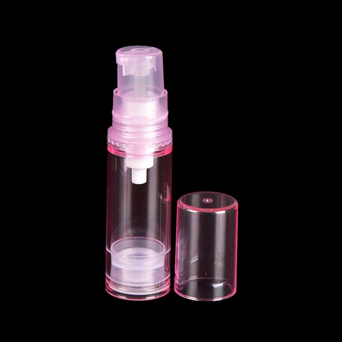 1pc 5/10/15ml Empty Airless Pump Bottles Cosmetic Lotion Container Travel Use_m$