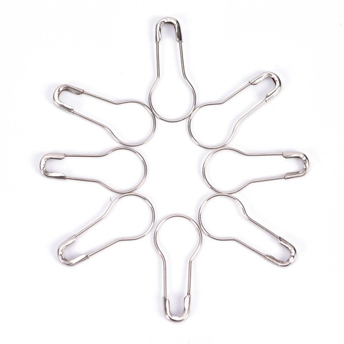 100X Pins Calabash Bulb Gourd Shape Metal Clips Knitting Stitch Marker PinY-r-