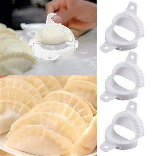 1x Kitchen Plastic Dough Press Maker Dumpling Pie Ravioli Making Mold MoulYJH2 