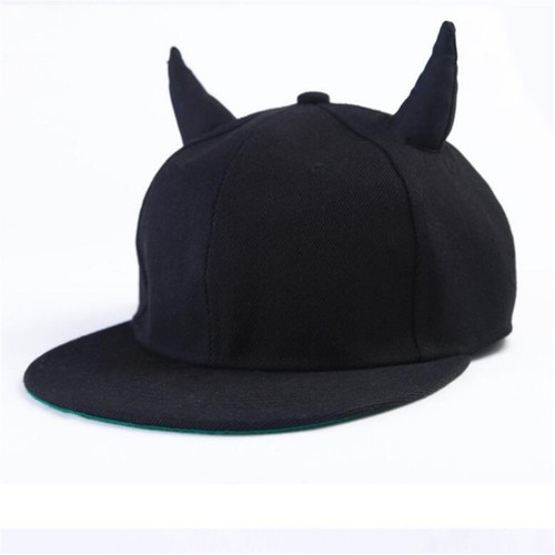 Men Women Snapback Adjustable Baseball Cap Hip Hop Hat Black