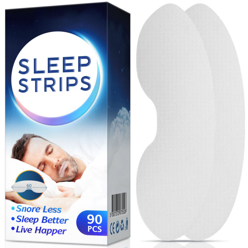 (90 Pcs)Lip Shaped Mouth Tape For Sleep To Reduce Snoring And Sleep Talk Anti