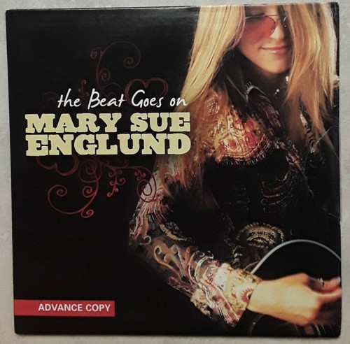 MARY SUE ENGLUND CD the beat goes on ADVANCE CD 2012 MINT I