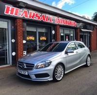 2014 14 MERCEDES-BENZ A-CLASS 1.6 A200 BLUEEFFICIENCY AMG SPORT 5D 156 BHP