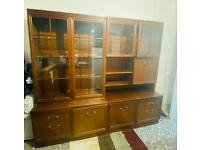 Mahogany cabinets 