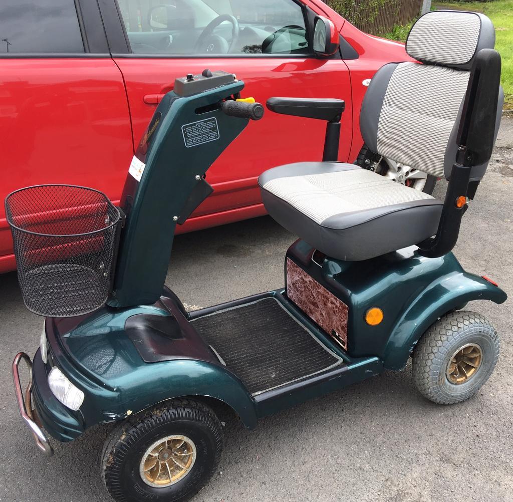 Shoprider 8mph 28 stone capacity heavy duty mobility scooter can deliver anywhere for fuel in