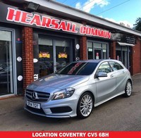 2014 14 MERCEDES-BENZ A-CLASS 1.6 A200 BLUEEFFICIENCY AMG SPORT 5D 156 BHP