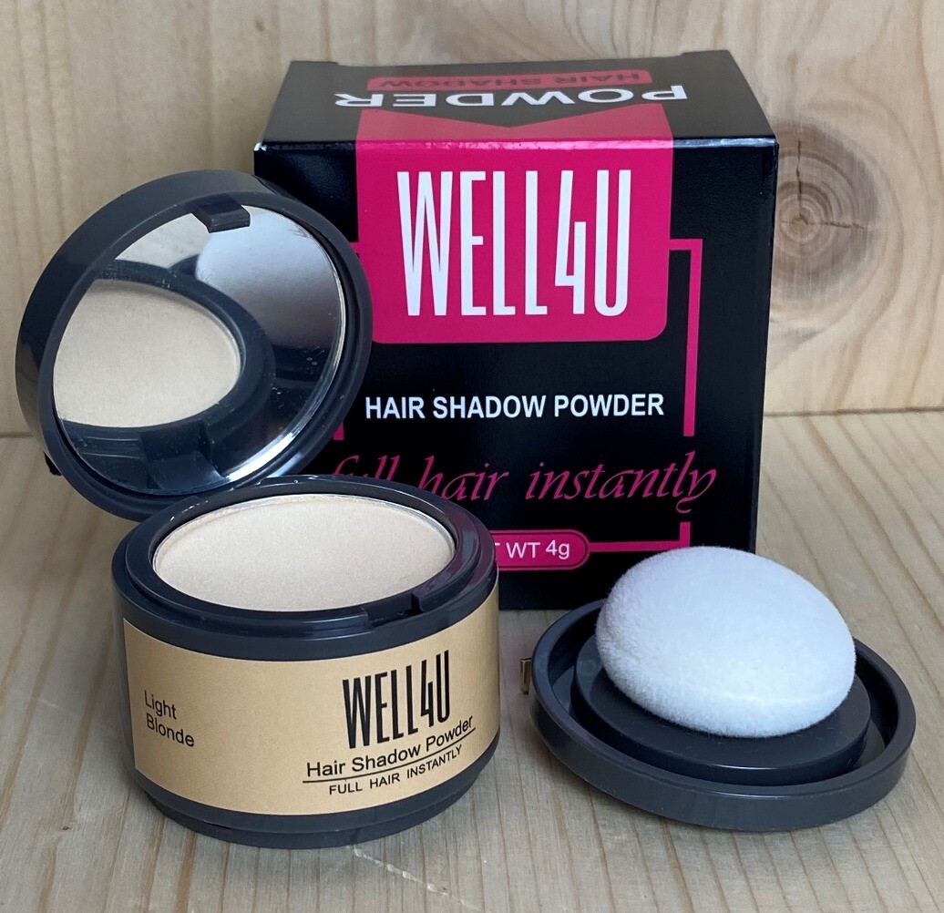 WELL4U - Haar Ansatz Puder - Make-up für Ihre Kopfhaut / in 11 Farben
