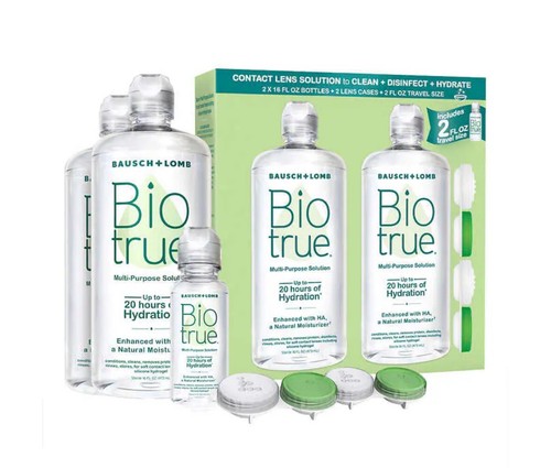 2x16 Fl. Oz + 2 Oz Travel Size + 2 Lens Cases