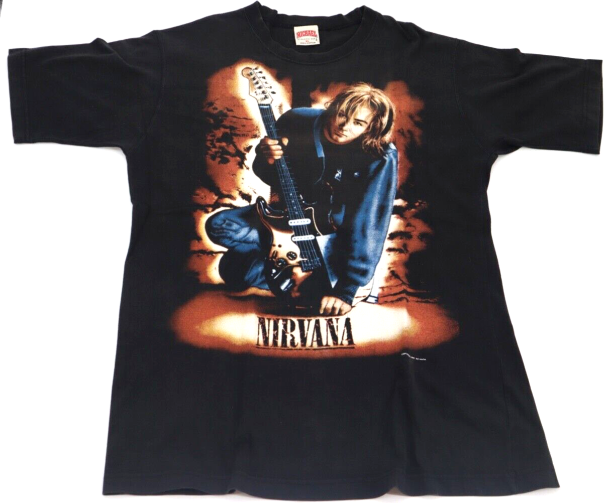 Kurt D. Cobain NIRVANA Tシャツ Lサイズ Vintage Nirvana Kurt D. Cobain 