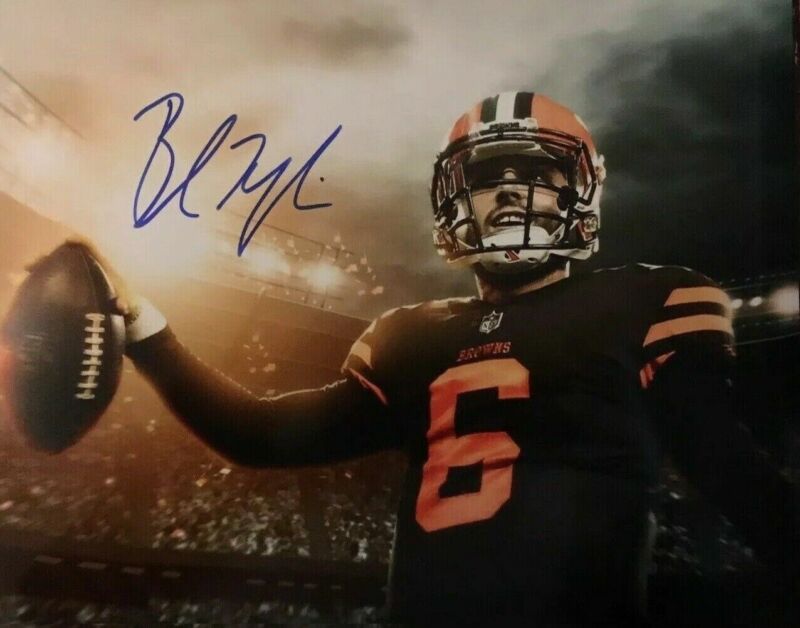 Baker Mayfield Cleveland Browns Autographed 8x10 Photo (rp)