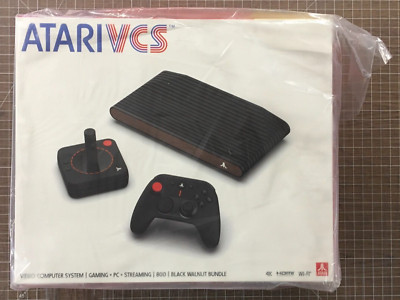 Atari VCS 800 Console Video Game System Gaming PC Streaming Black Walnut - New