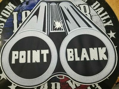 LARGE EMBROIDERED POINT BLANK SOUTHERN ROCK BAND PATCH (Please Read Ad)