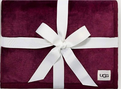 UGG DUFFIELD THROW II BLANKET 1106011 PORT HEATHER BRAND NEW (100% AUTHENTIC)