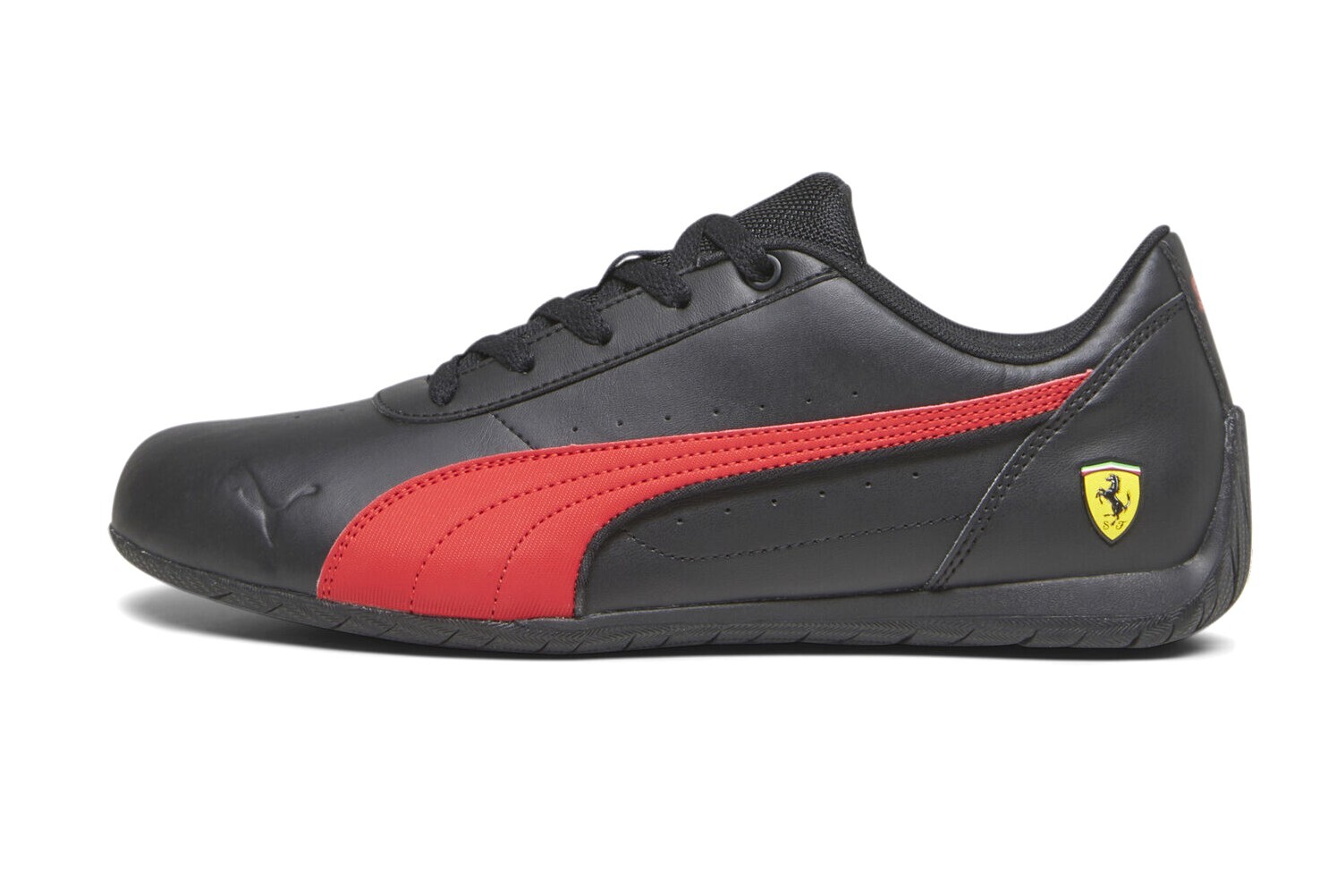 00’s Puma×Ferrari driving shoes leather Puma Driving Shoes Mens 10.5 Red Black Ferrari Drift Cat 4