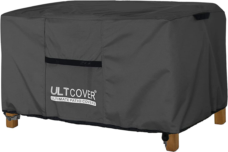 Patio Coffee Table Cover, Waterproof Rectangular Outdoor Small Side Table Cover