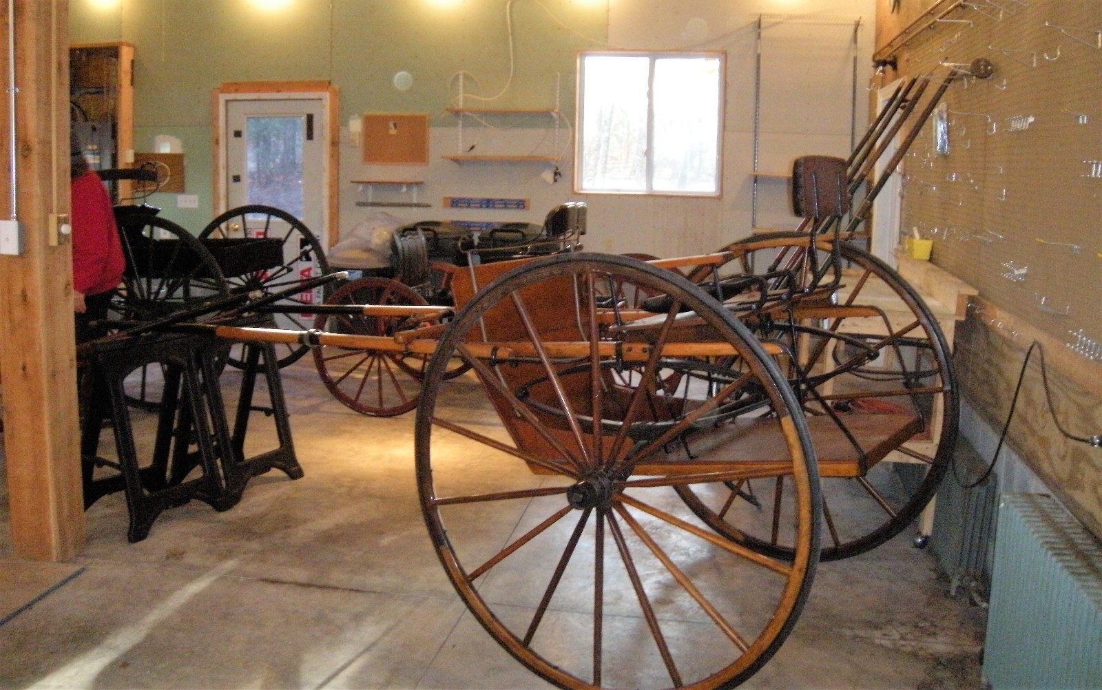Driving Horse Size Meadow Brook Cart with Large Wheels - Ready to Drive
