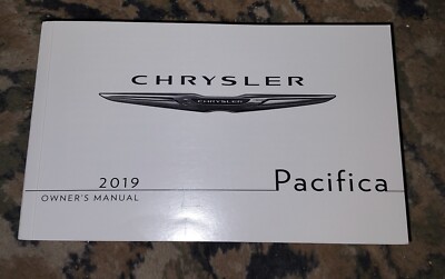 2019 Chrysler Pacifica Owners Manual Almost 700 Pages 
