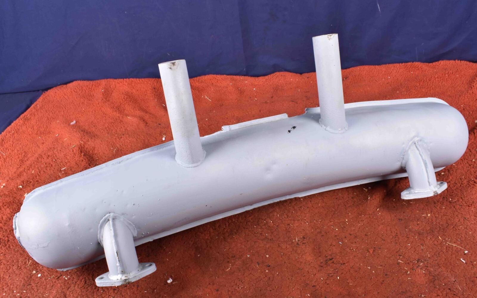 Porsche 911 Sport Muffler 2 in, 2 Wheelbarrow out