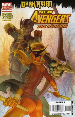 New Avengers: The Reunion #1A FN; Marvel | Hawkeye Mockingbird - we combine ship