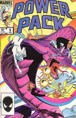 Power Pack #9 VF; Marvel | we combine shipping