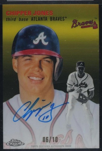 2023 Topps Chrome Platinum Anniversary - Chipper Jones #CPA-CJ