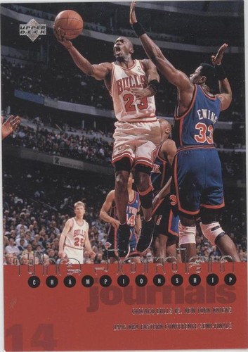 1997 Upper Deck The Jordan Championship Chronicles - Michael Jordan #14