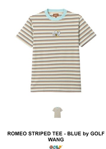 GOLF WANG STRIPE KNIT POLO Mサイズ Buy GOLF WANG Stripe Knit Polo 'Green Combo' - SS23TS1001G