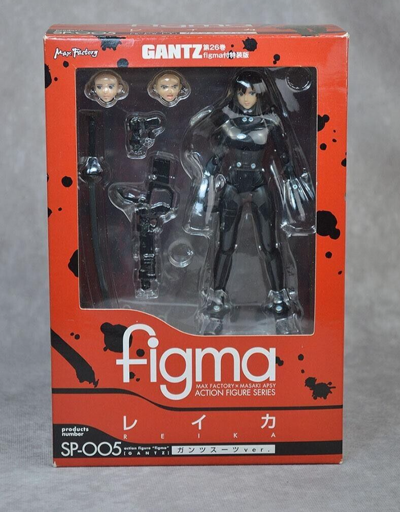 figma SP-005 GANTZ Reika Suit Action Figure with Comics Vol figma SP-005 GANTZ Reika Suit Action Figure with Comics Vol