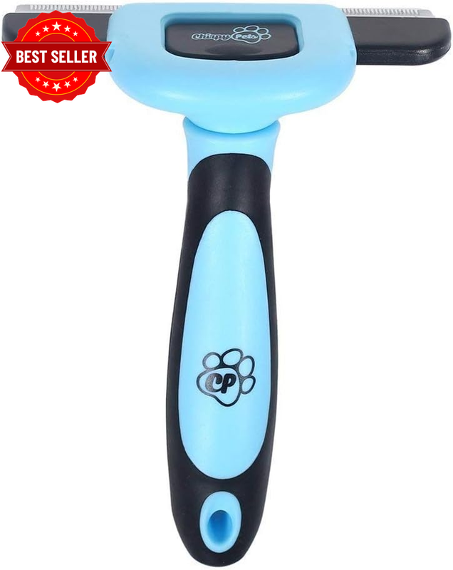 Dog & Cat Brush for Shedding, Best Long & Short Hair Pet Grooming Tool, Reduces 
