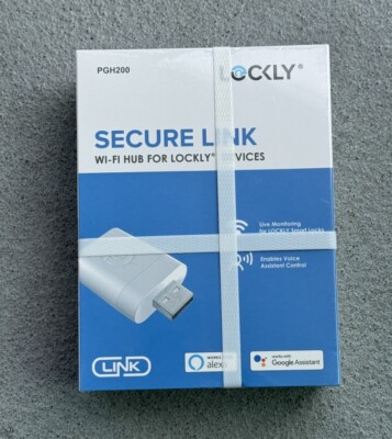NEW Lockly Secure Link Wi-Fi Smart Hub For LOCKLY Devices (PGH200)