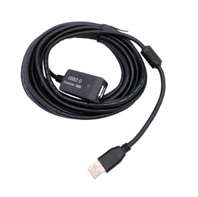 30 Foot USB 2.0 High Speed Active Extension/Repeater Cable