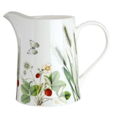 Gilde  Porzellan Krug Wild Flowers 1,2 Liter Blüten Bella Vita 49460