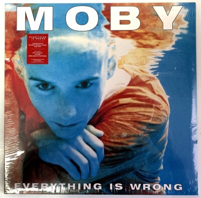 Moby - ''Everything is Wrong'' - NEW / SEALED - 2016 RE - LTD 180g LP - Electronic